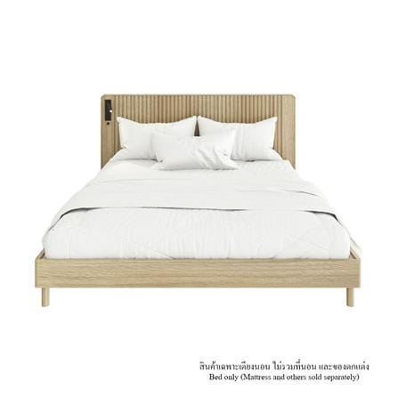 ชุดห้องนอน 6 ฟุต SB FURNITURE VALLEY 59063080 สีน้ำตาล_1