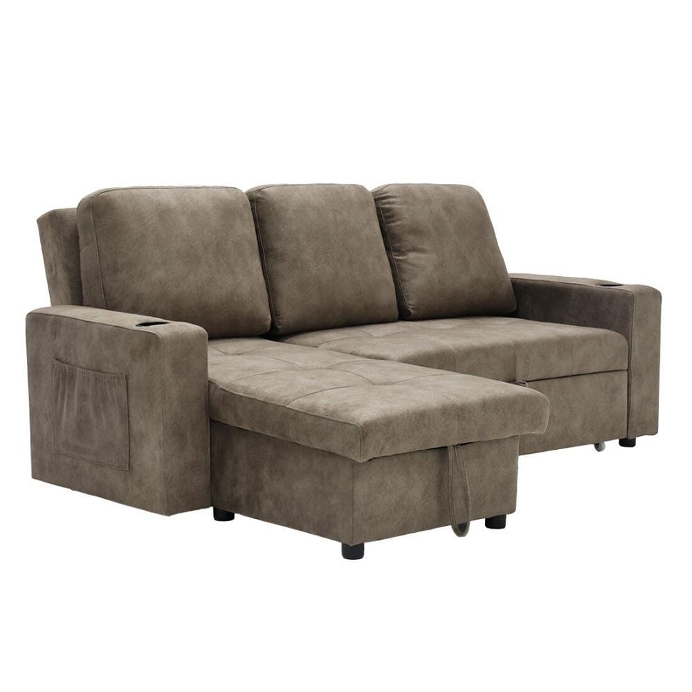 โซฟาเข้ามุมซ้าย SB FURNITURE REINDEER 19242063 สีน้ำตาล