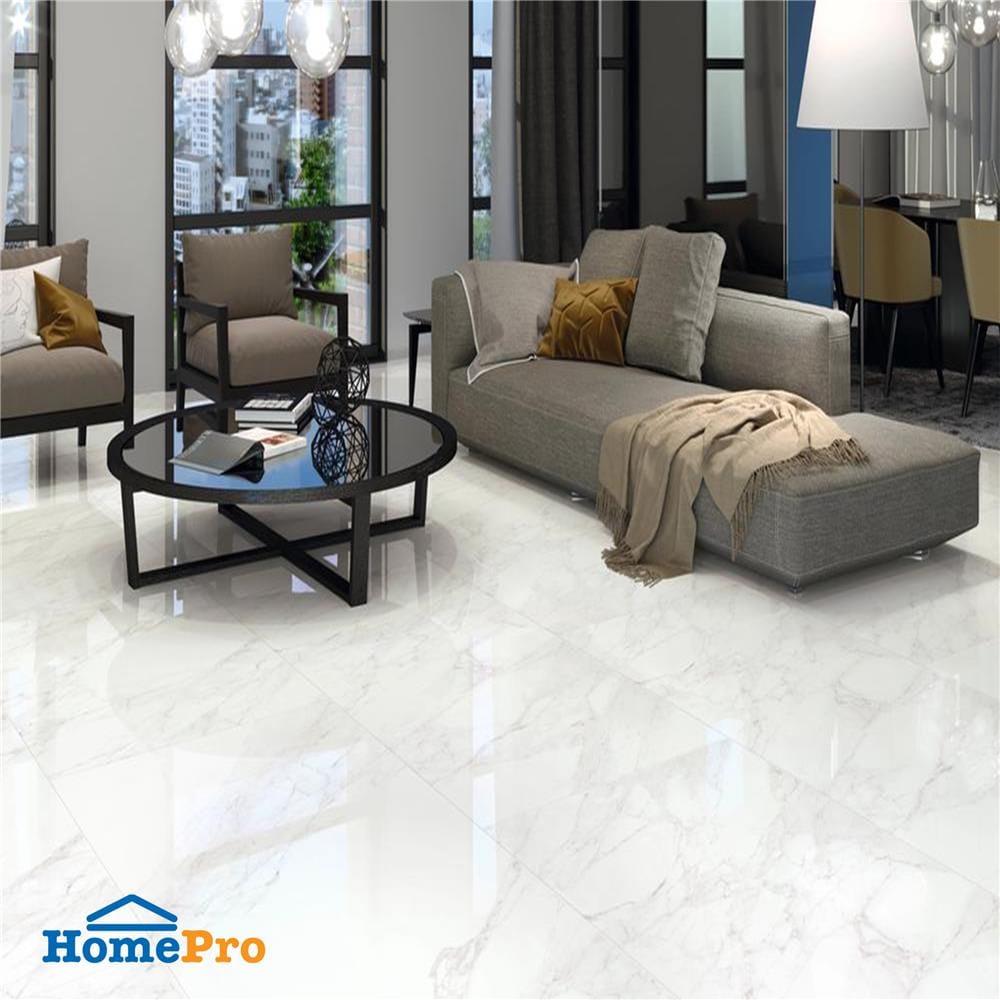 กระเบื้องพื้นพอร์ซเลน 60x120 ซม. COTTO วีนัส ขาว PM 1.44 ตร.ม.