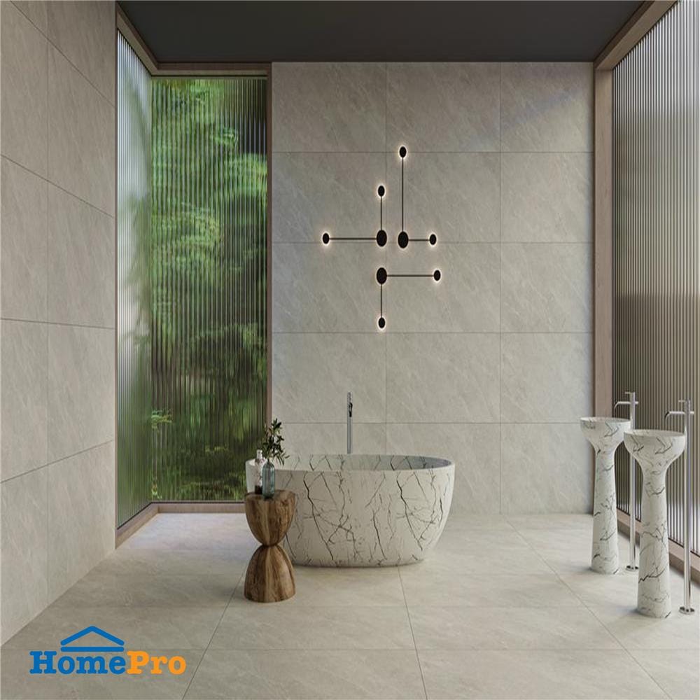 กระเบื้องพื้นพอร์ซเลน 60x120 ซม. COTTO ควอรี่ ขาว PM 1.44 ตร.ม.
