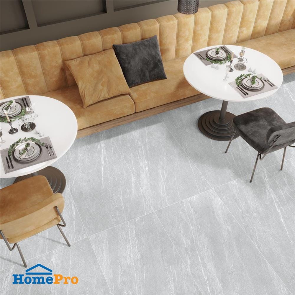 กระเบื้องพื้นพอร์ซเลน 60x120 ซม. COTTO เอริส เทาอ่อน PM 1.44 ตร.ม.