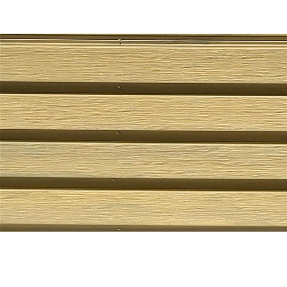 รั้วบังตาทึบ SUNSHIELD F130 SET B 1.0x3.0 ม. สีโอ๊ค
