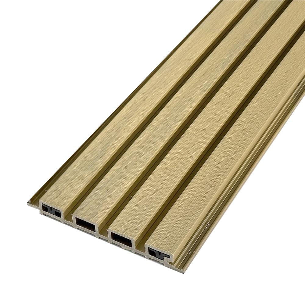 รั้วบังตาทึบ SUNSHIELD F124 SET B 1.0x2.4 ม. สีโอ๊ค