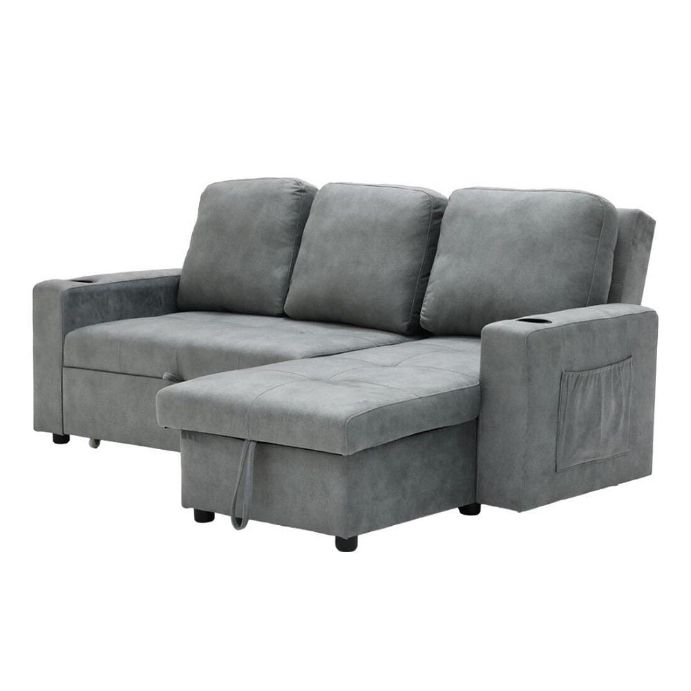 โซฟาเข้ามุมขวา SB FURNITURE REINDEER 19242068 สีเทา