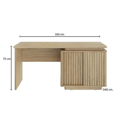 ชุดห้องนอน 6 ฟุต SB FURNITURE VALLEY 59063079 สีน้ำตาล_5