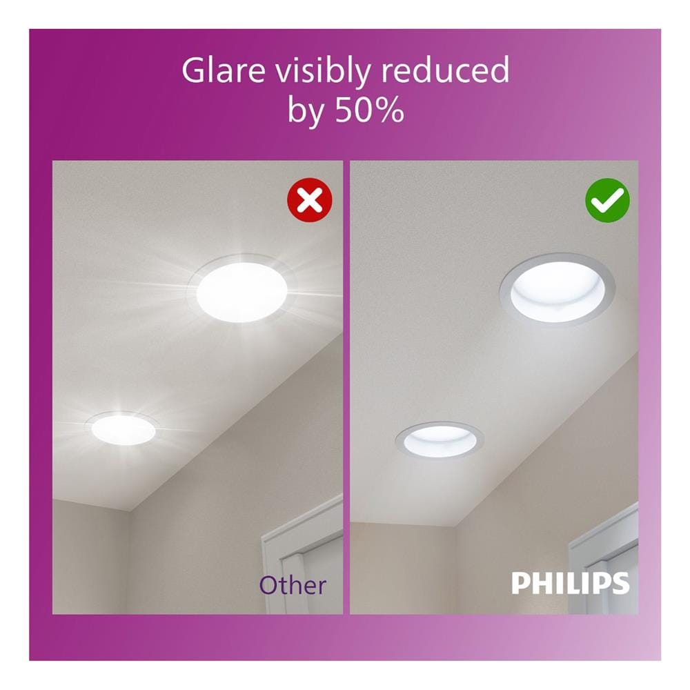 ดาวน์ไลท์ LED PHILIPS MESON COMFORT 6 นิ้ว 17 วัตต์ WARM WHITE สีขาว