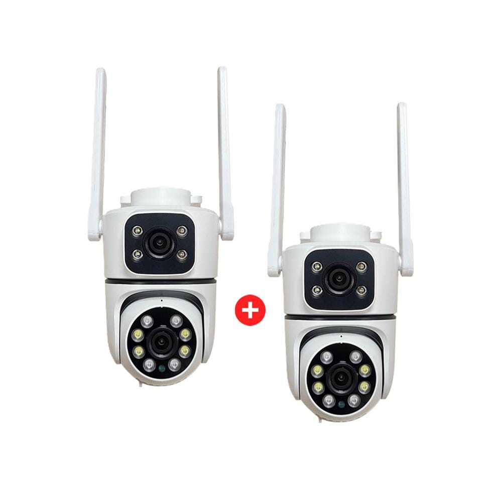 กล้องวงจรปิดภายนอก EAGLE EYE 2 เลนส์ 3+3MP 3 ล้านพิกเซล (1 แถม 1) แถมฟรี 2 SD CARD 64 GB_0