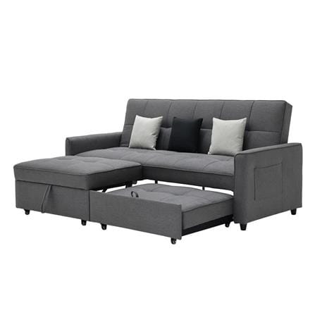 โซฟาเบด 3 ที่นั่ง SB FURNITURE CALINA 19241568 สีเทา_2