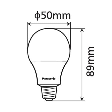 หลอด LED PANASONIC ULTRA NEO 3 วัตต์ COOL WHITE E27_3
