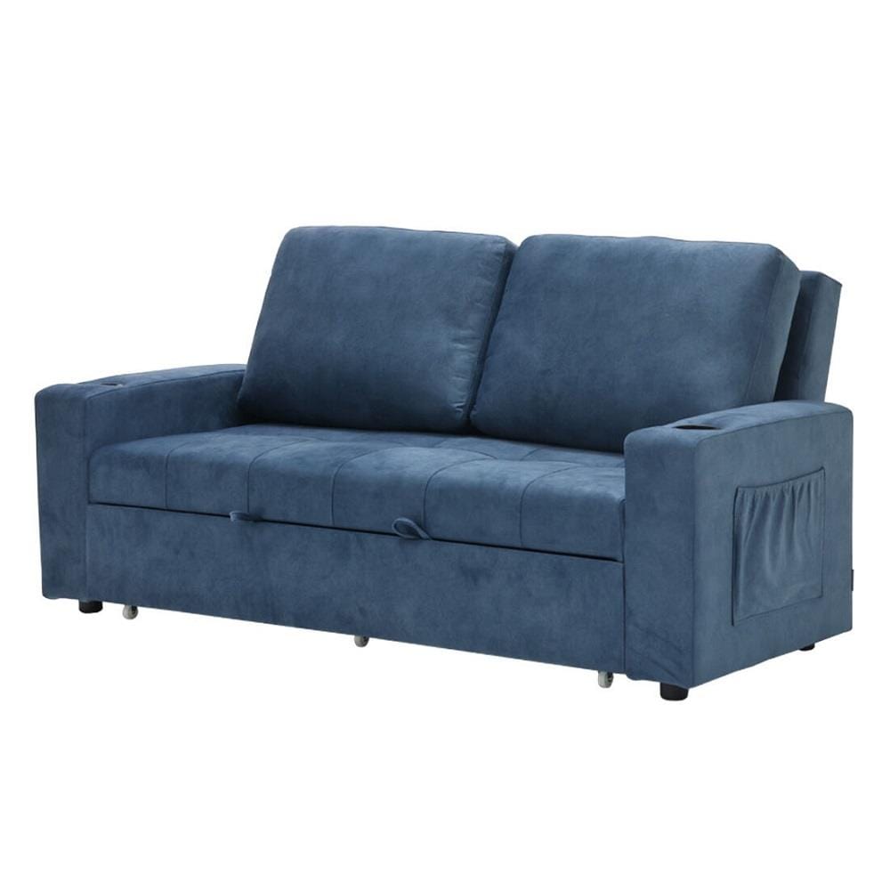 โซฟาเบด 3 ที่นั่ง SB FURNITURE REINDEER 19240984 สีกรมท่า