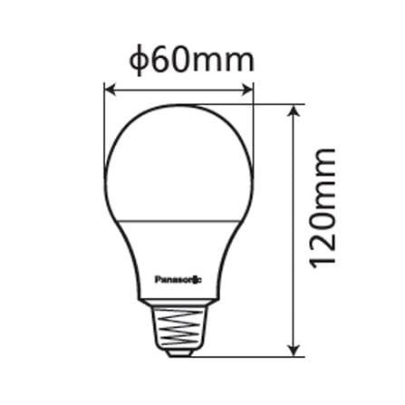 หลอด LED PANASONIC ULTRA NEO 12 วัตต์ WARM WHITE E27 (แพ็ก 4 ชิ้น)_4