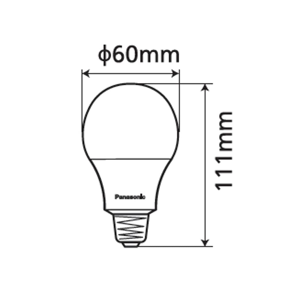 หลอด LED PANASONIC ULTRA NEO 9 วัตต์ COOL WHITE E27 (แพ็ก 4 ชิ้น)