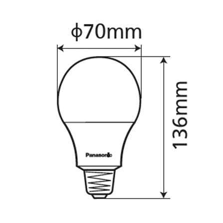 หลอด LED PANASONIC ULTRA NEO 15 วัตต์ WARM WHITE E27_3