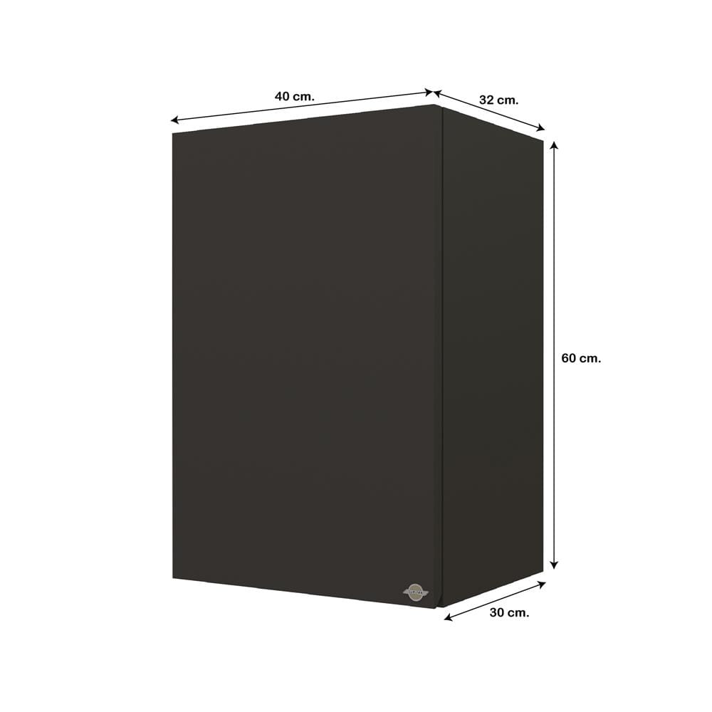 ตู้แขวนเดี่ยว JUPITER GRAND BROWN 40x60 ซม.