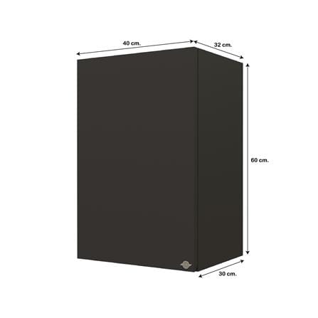 ตู้แขวนเดี่ยว JUPITER GRAND BROWN 40x60 ซม._5