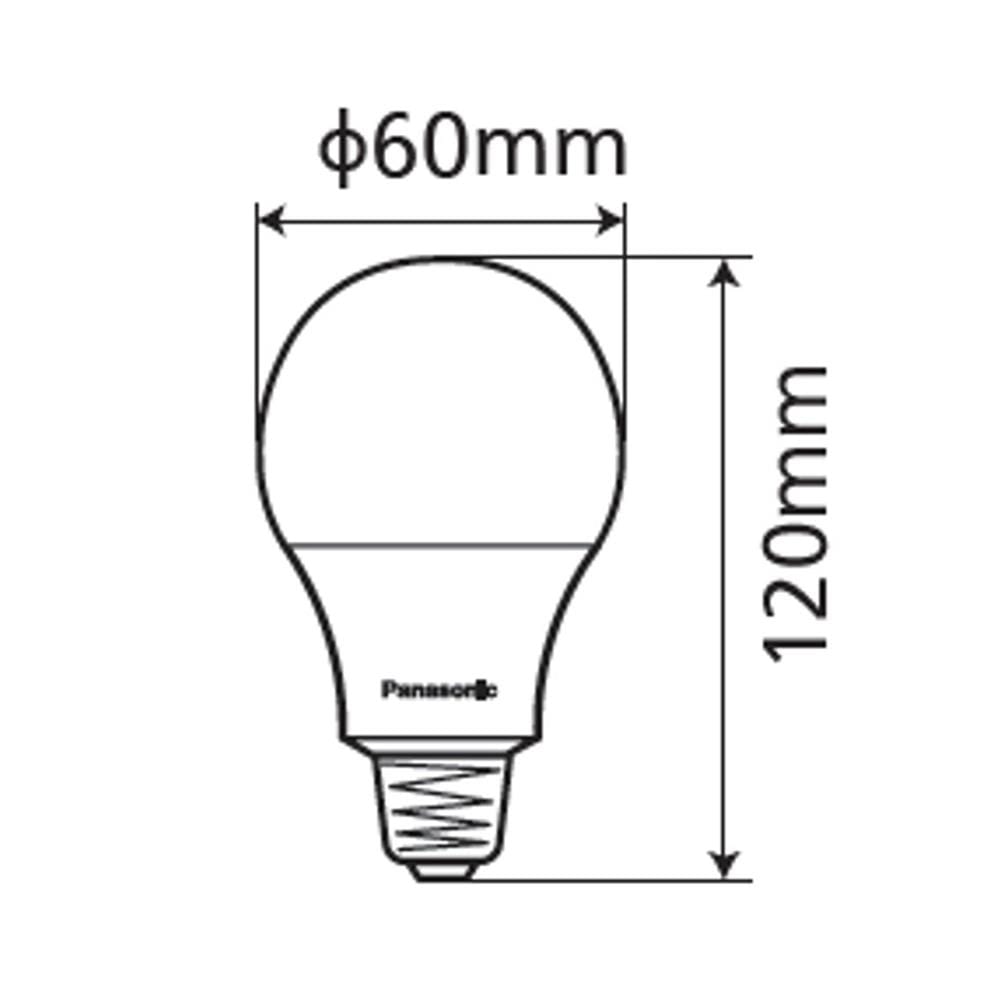 หลอด LED PANASONIC ULTRA NEO 12 วัตต์ DAYLIGHT E27 (แพ็ก 4 ชิ้น)