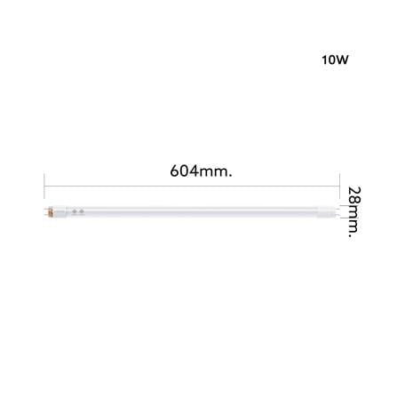 หลอด LED LAMPTAN T8 SLIDE GEN3 DE 10 วัตต์ DAYLIGHT G13_6