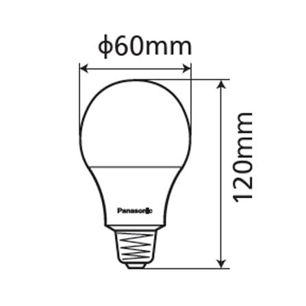 หลอด LED PANASONIC ULTRA NEO 12 วัตต์ COOL WHITE E27_3