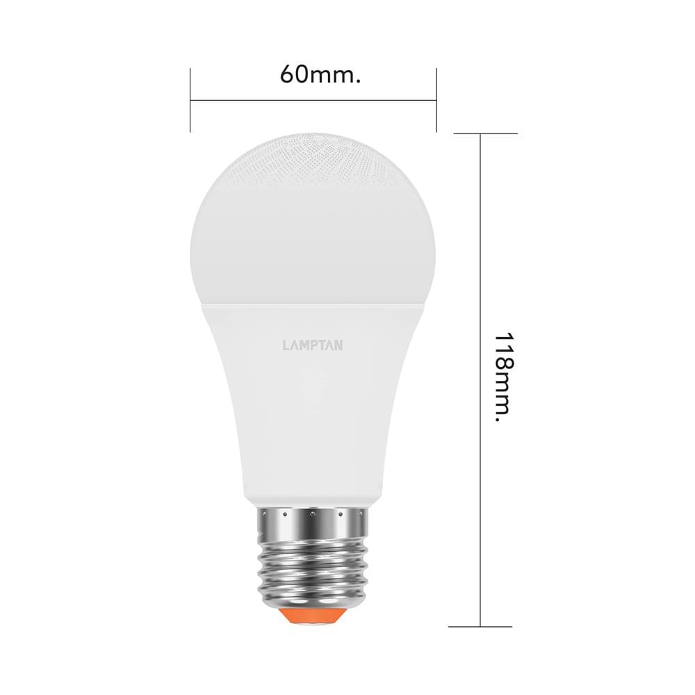 หลอด LED LAMPTAN EYES CARE 14 วัตต์ COOL WHITE E27