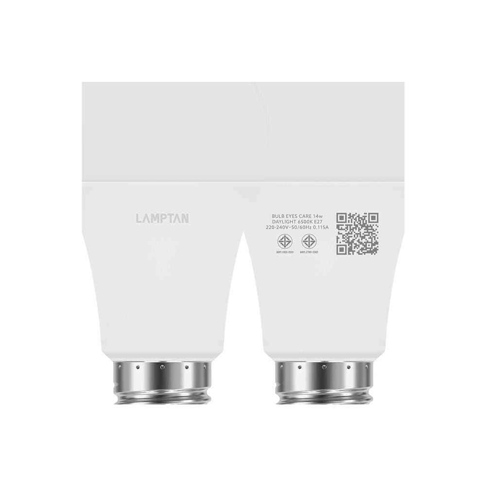 หลอด LED LAMPTAN EYES CARE 14 วัตต์ DAY LIGHT E27