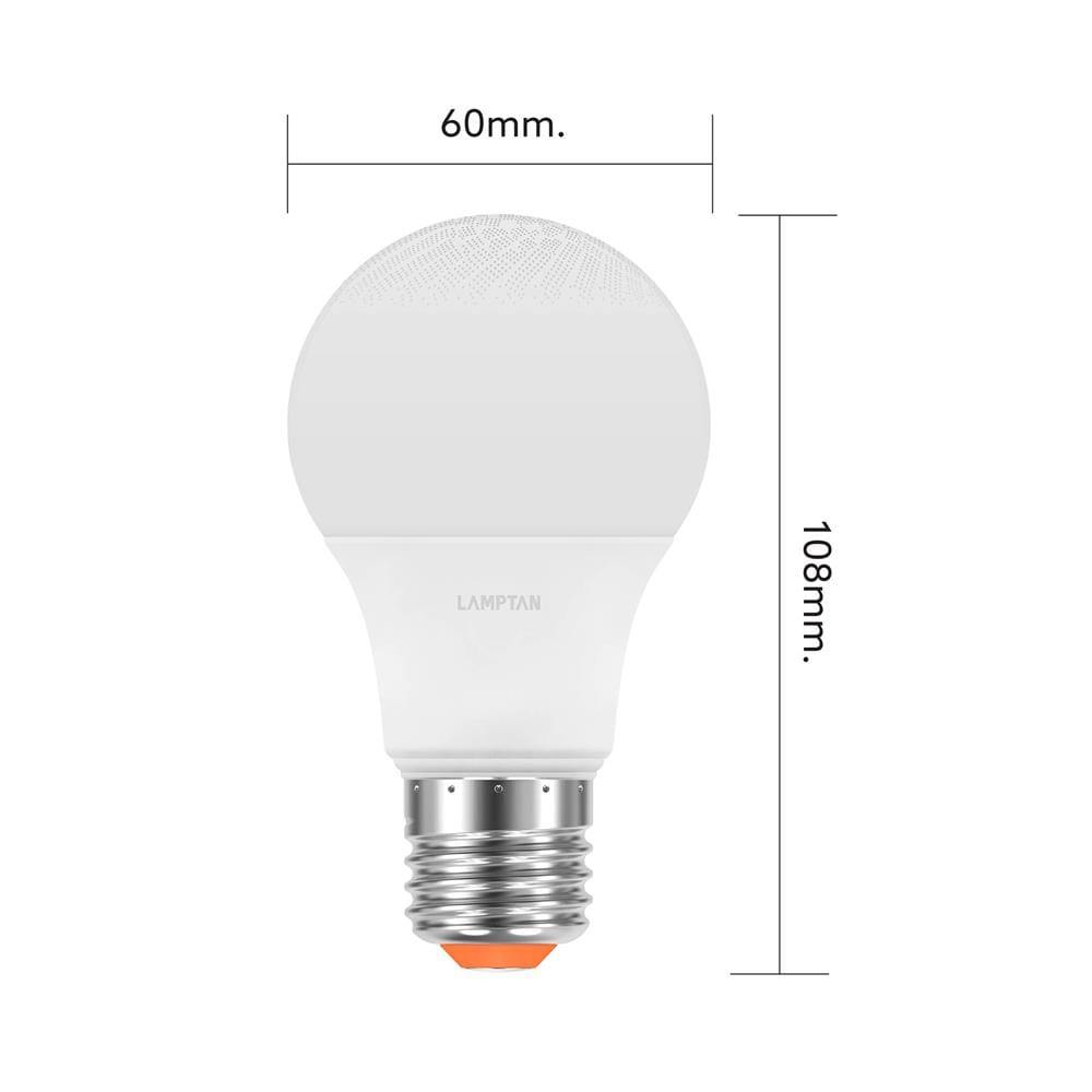 หลอด LED LAMPTAN EYES CARE 9 วัตต์ COOL WHITE E27