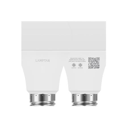 หลอด LED LAMPTAN EYES CARE 11 วัตต์ WARM WHITE E27_6