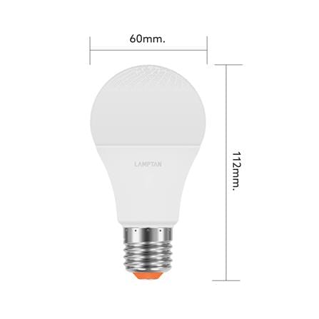 หลอด LED LAMPTAN EYES CARE 11 วัตต์ WARM WHITE E27_5