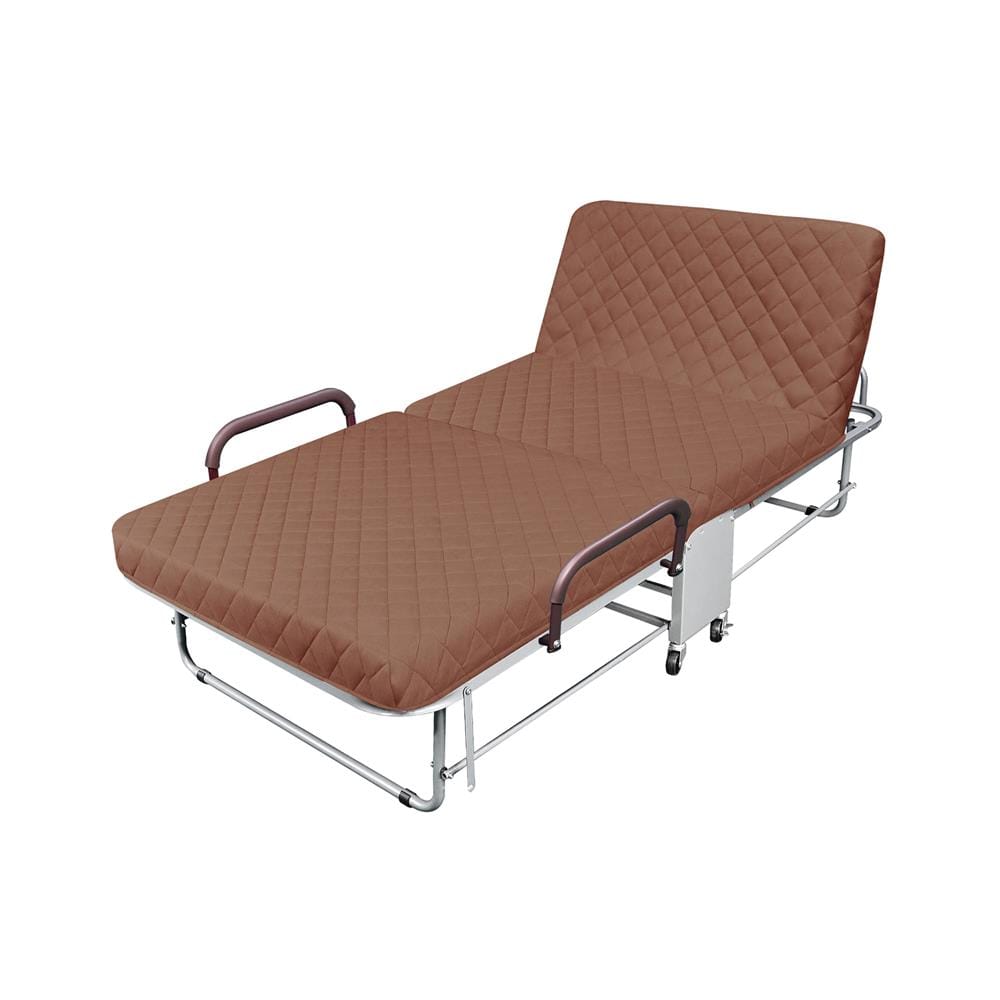 เตียงพับพร้อม TOPPER THAIBULL LT237-75H สี BROWN