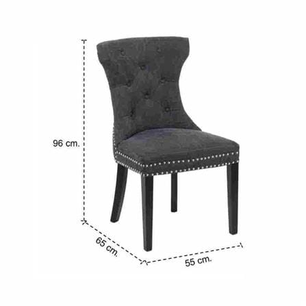 เก้าอี้ทานข้าว SB FURNITURE ANTO 19116051 สีดำ_5
