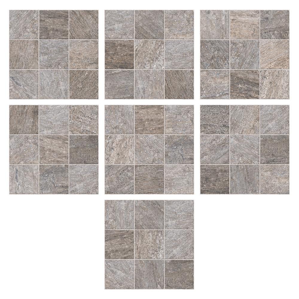 กระเบื้องพื้นพอร์ซเลน 16x16 นิ้ว COTTO โดเนคา น้ำตาล PM 0.96 ตร.ม.