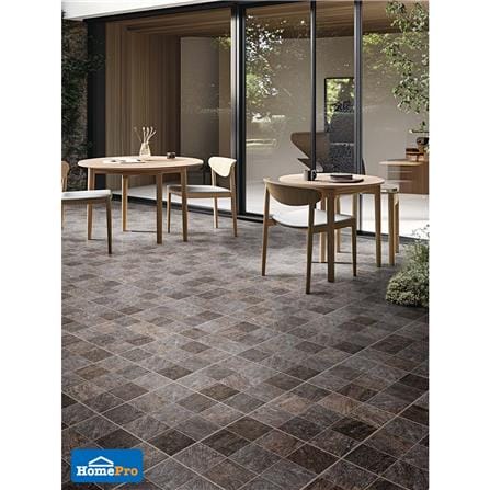 กระเบื้องพื้นพอร์ซเลน 16x16 นิ้ว COTTO โดเนคา น้ำตาล PM 0.96 ตร.ม._5
