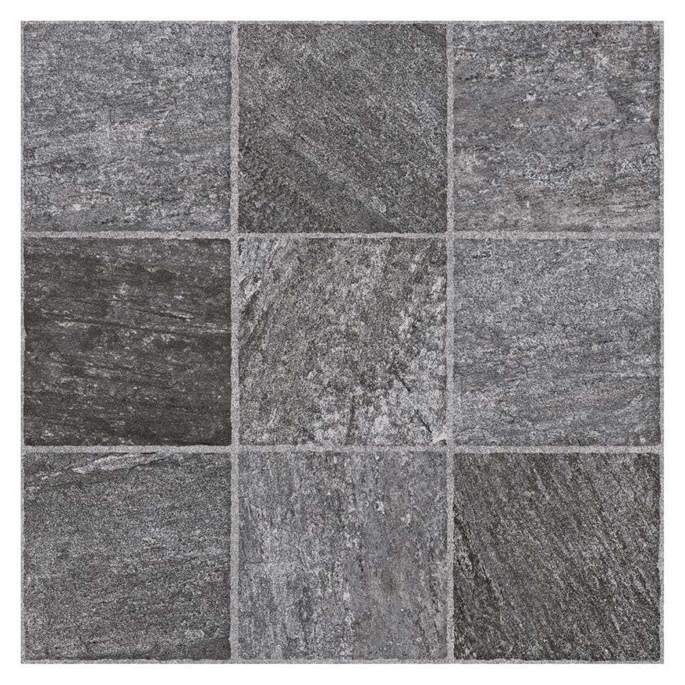 กระเบื้องพื้นพอร์ซเลน 16x16 นิ้ว COTTO โดเนคา เทาเข้ม PM 0.96 ตร.ม.
