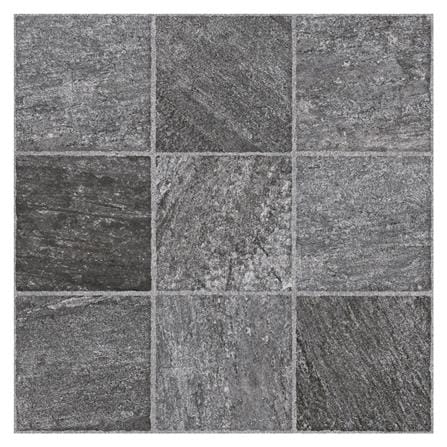 กระเบื้องพื้นพอร์ซเลน 16x16 นิ้ว COTTO โดเนคา เทาเข้ม PM 0.96 ตร.ม._0