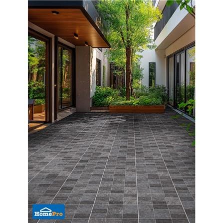 กระเบื้องพื้นพอร์ซเลน 16x16 นิ้ว COTTO โดเนคา เทาเข้ม PM 0.96 ตร.ม._3