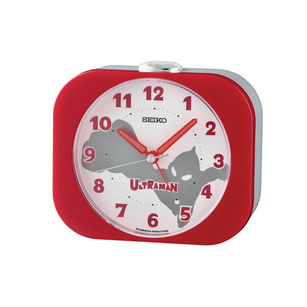 นาฬิกาปลุก SEIKO CLOCKS QHE913R 3.8X4.1 นิ้ว สีแดง