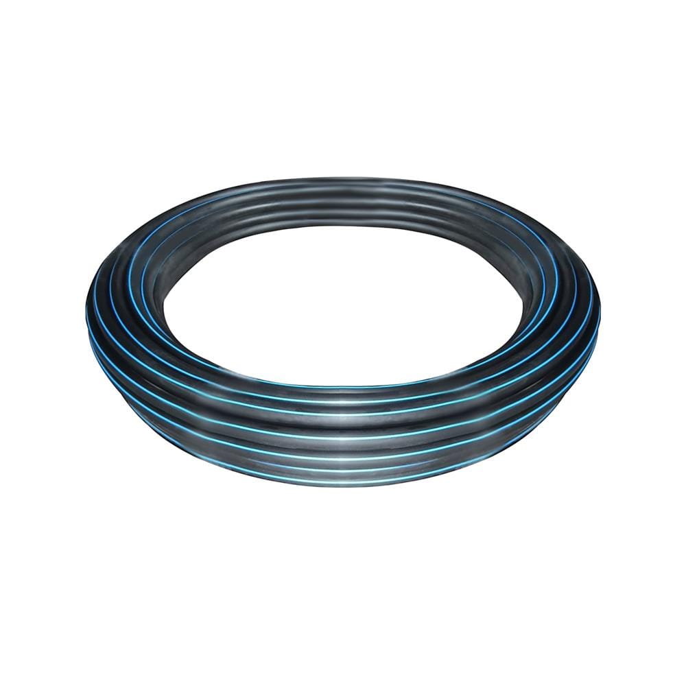 ท่อ HDPE คาดฟ้า SPRING PE100 PN10 50 มม.x100 ม.