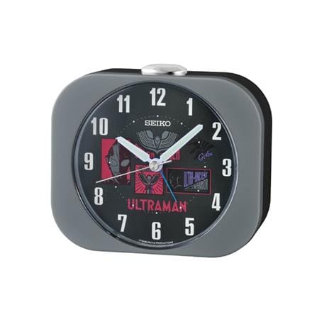 นาฬิกาปลุก SEIKO CLOCKS QHE913N 3.8X4.1 นิ้ว สีเทา_0