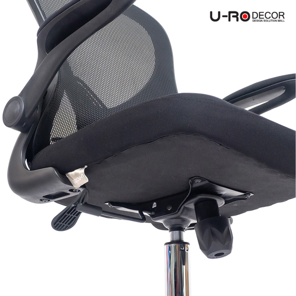 เก้าอี้สำนักงาน U-RO DECOR SIGNAL สีดำ