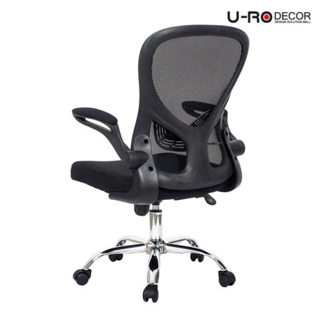 เก้าอี้สำนักงาน U-RO DECOR SIGNAL สีดำ_8