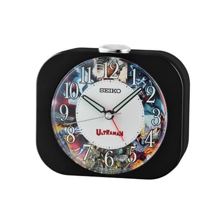 นาฬิกาปลุก SEIKO CLOCKS QHE913K 3.8X4.1 นิ้ว สีดำ_0