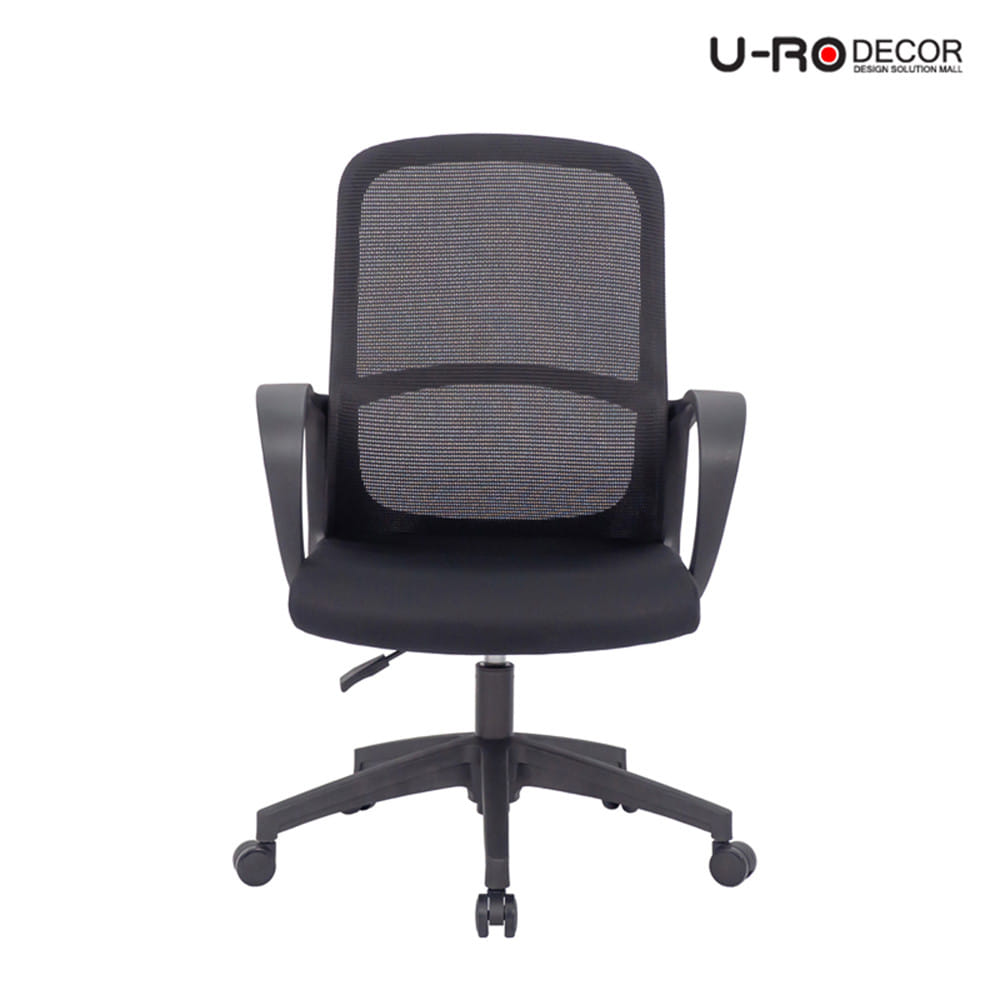 เก้าอี้สำนักงาน U-RO DECOR NAILA สีดำ