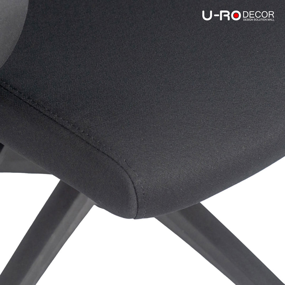 เก้าอี้สำนักงาน U-RO DECOR NAILA สีดำ