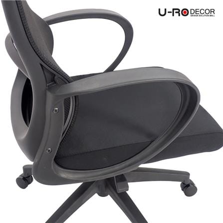 เก้าอี้สำนักงาน U-RODECOR NAILA สีดำ_2