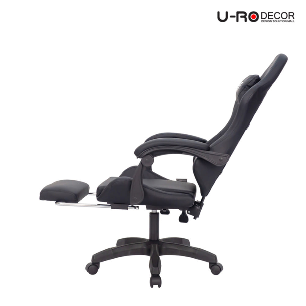 เก้าอี้เกมมิ่ง U-RO DECOR LEGEND สีดำ