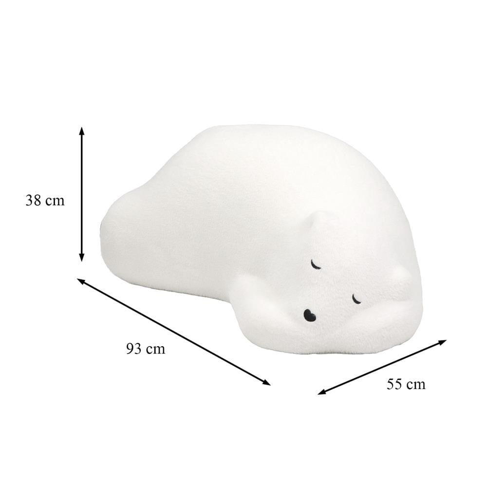 เบาะรองนั่ง SNAZZ POLAR 21X36 นิ้ว สีขาว