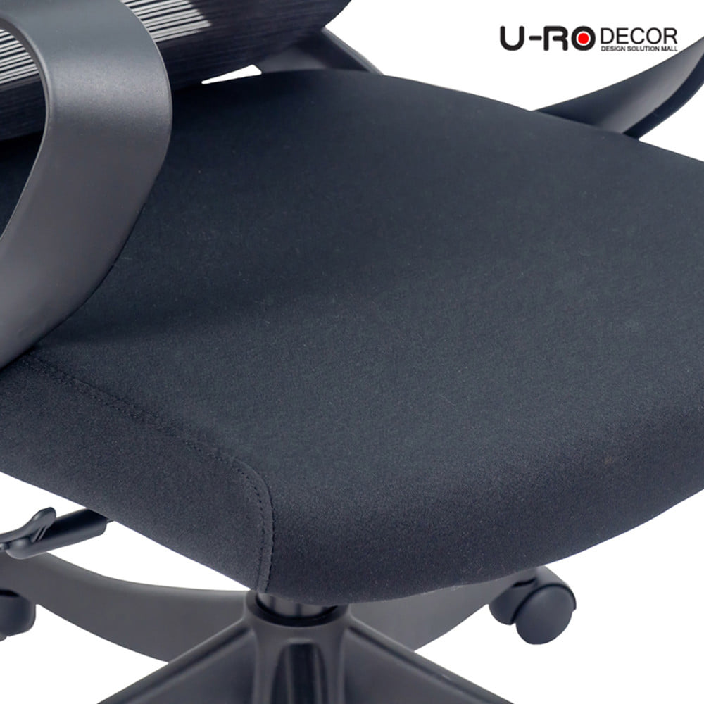 เก้าอี้สำนักงาน U-RO DECOR NYLA สีดำ