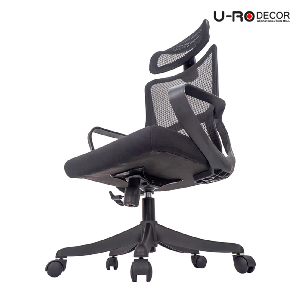 เก้าอี้สำนักงาน U-RO DECOR NYLA สีดำ