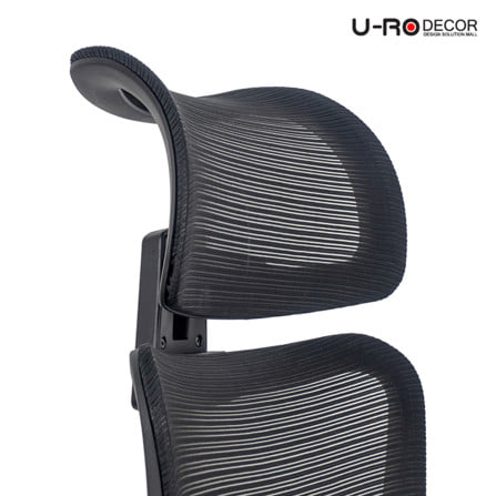 เก้าอี้สำนักงาน U-RO DECOR NYLA สีดำ_4