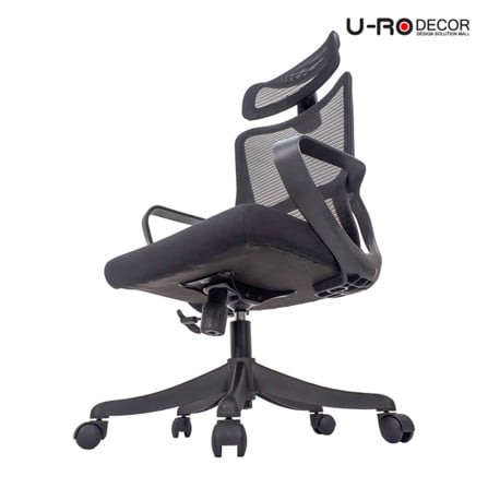 เก้าอี้สำนักงาน U-RO DECOR NYLA สีดำ_8