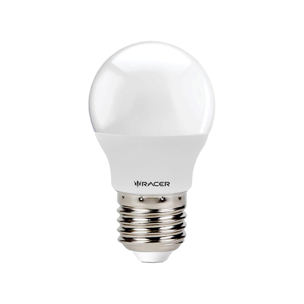 หลอด LED RACER G45 OVALO 3 วัตต์ WARM WHITE E27 (แพ็ก 4 ชิ้น)